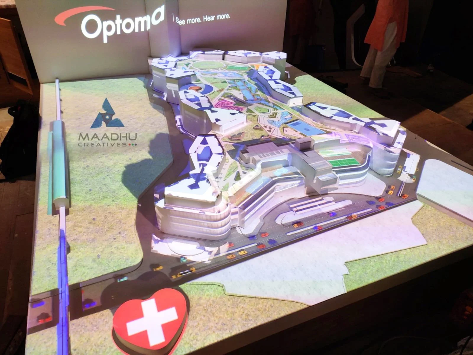 Architectural Block Model Display