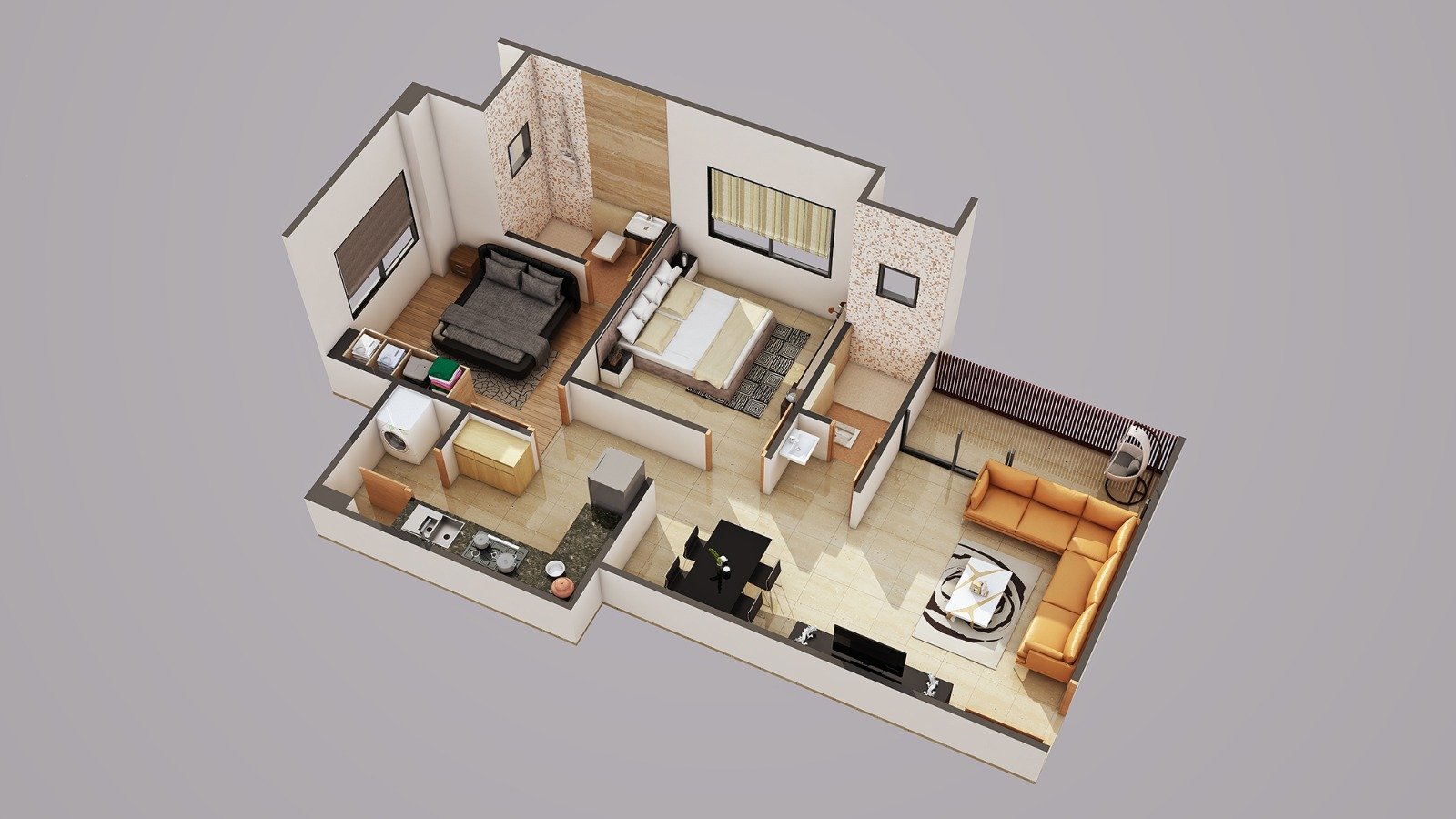 Contemporary Floor Plan