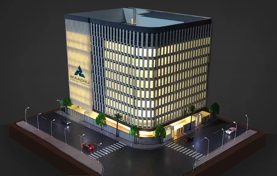 Industrial Showroom & Retail Outlet Scale Model