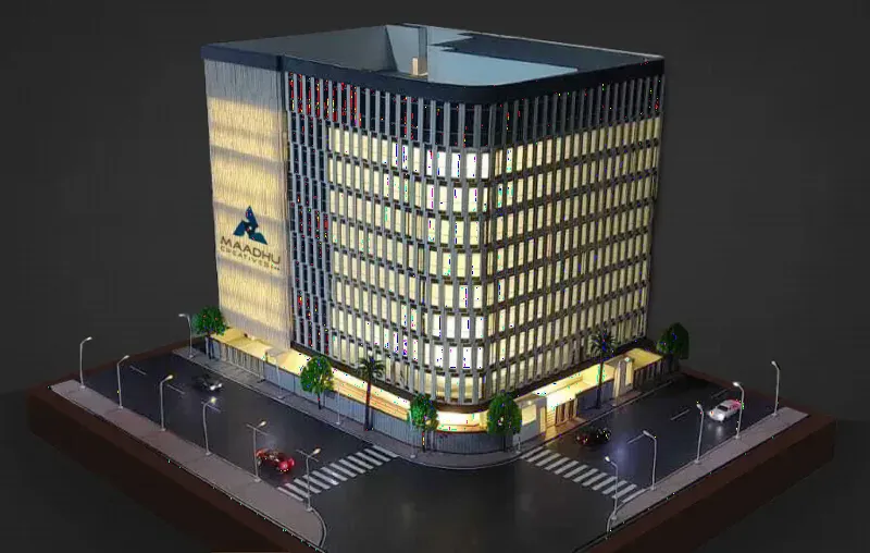 Industrial Showroom & Retail Outlet Scale Model
