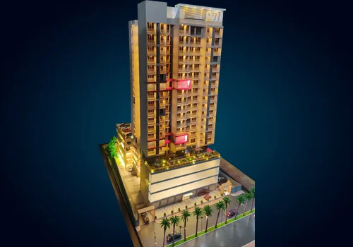 Residential 3D Tower Model