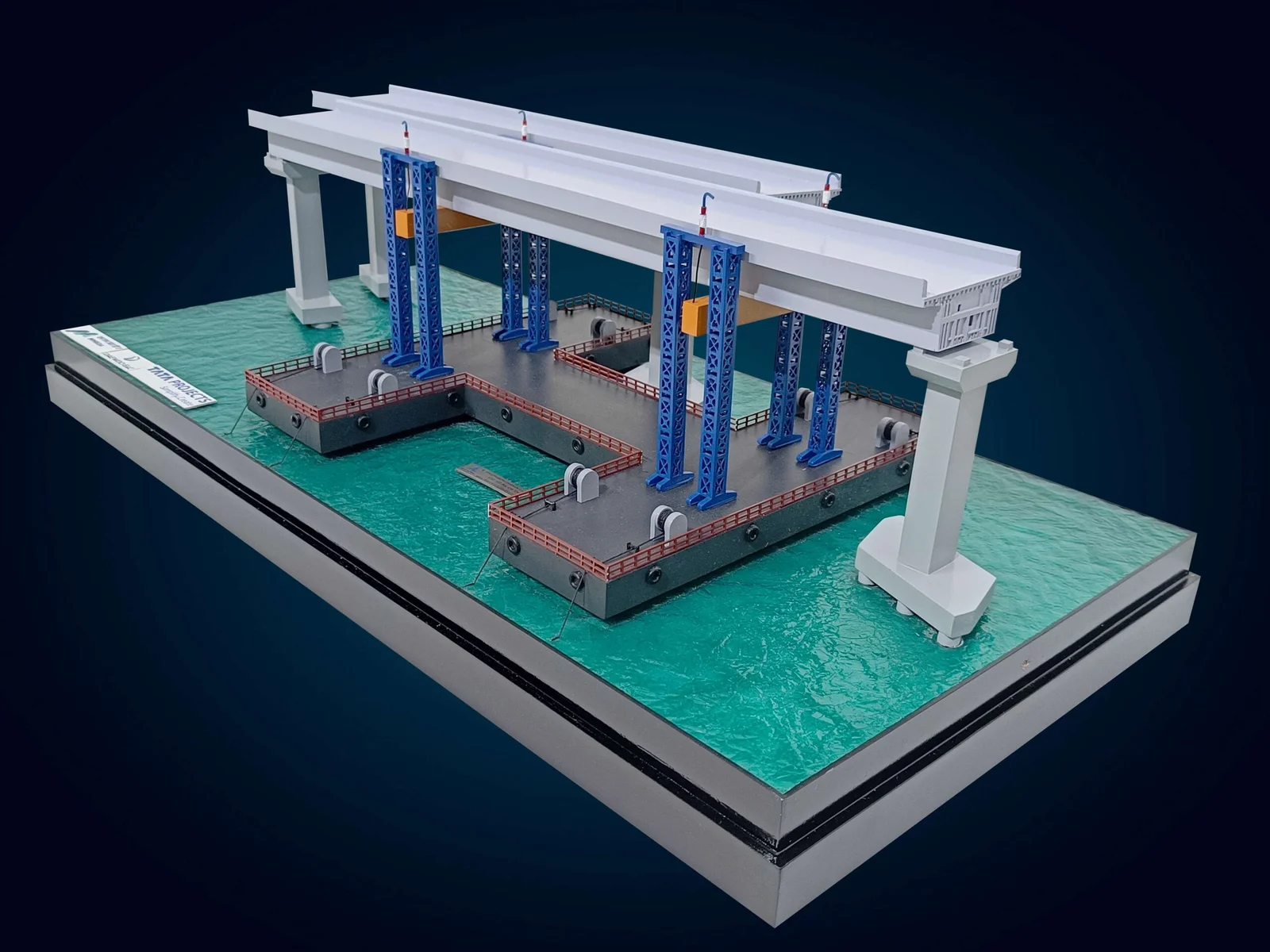 Barge Bridge Model