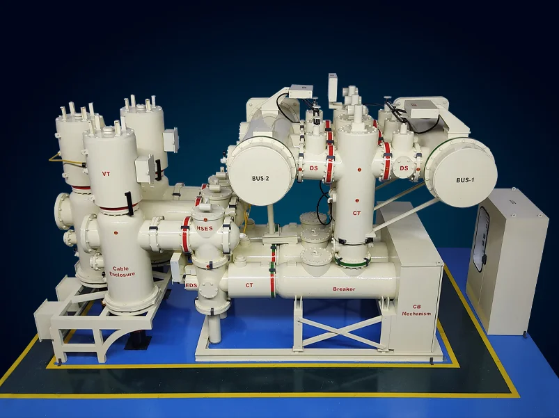 Gas Insulated Switchgear(GIS) Miniature Model