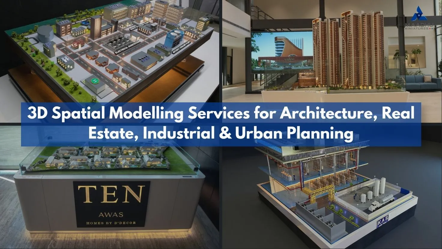 3D Spatial Modelling Services for Architecture, Real Estate, Industrial & Urban Planning