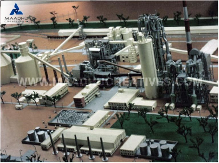 CEMENT-PLANT-LAYOUT-MODEL-MAKING