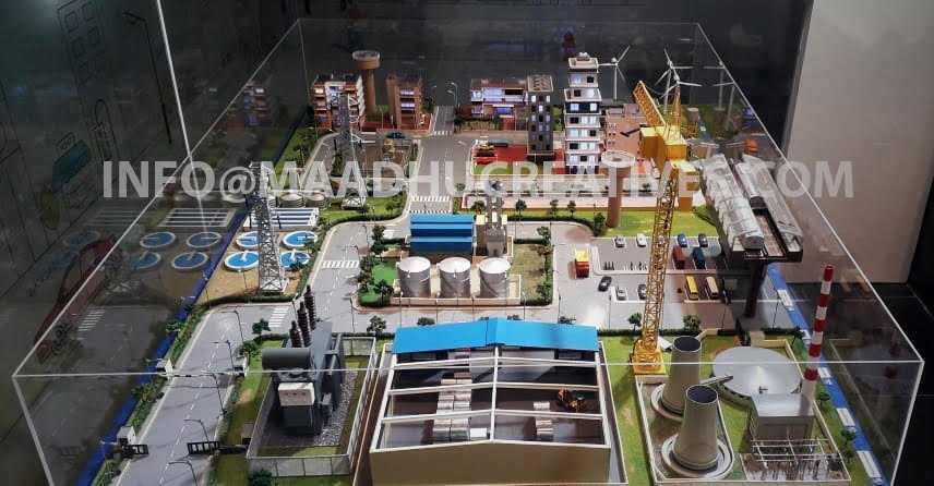 Big scale industrial model