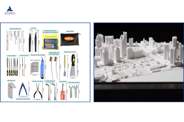 Tools and materials for city model making