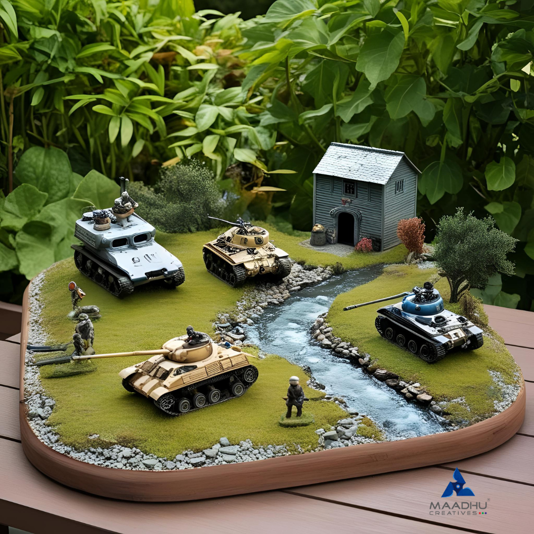 Diorama of Miniature model