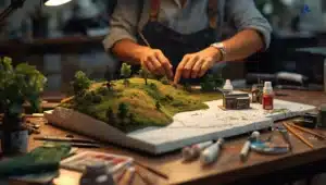 Handmade Diorama Model