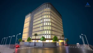 3D Building Design Visualization